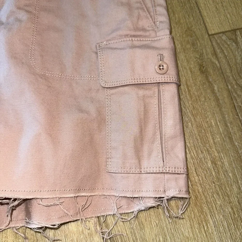 Loft Women's Size 6 Cargo Shorts‎ Cut Off Mid Rise 4